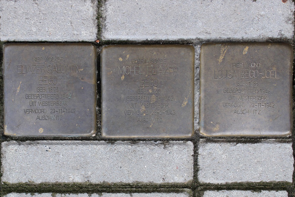 Stolpersteine Oudemansstraat 376 #1