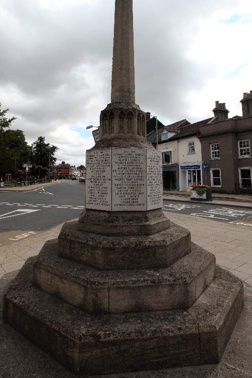 Oorlogsmonument Attleborough #2