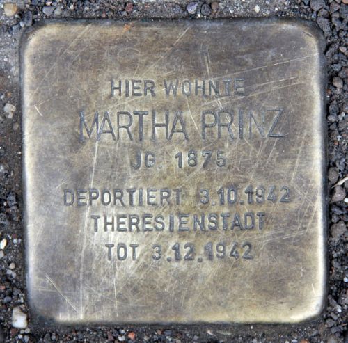 Stolpersteine Bredowstraße 39