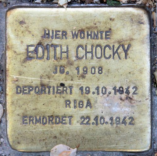 Stolpersteine Wielandstraße 30