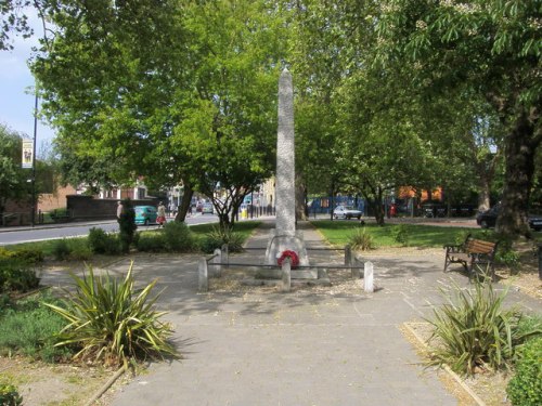 Oorlogsmonument West Green (South Tottenham)