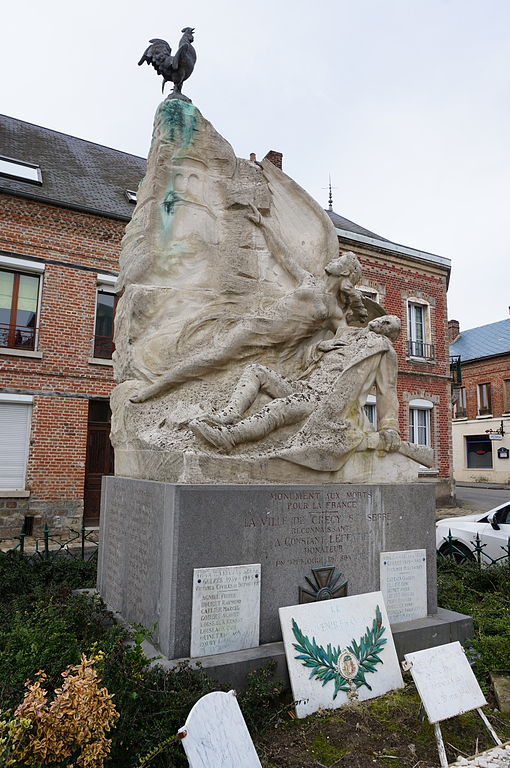 Oorlogsmonument Crécy-sur-Serre #1