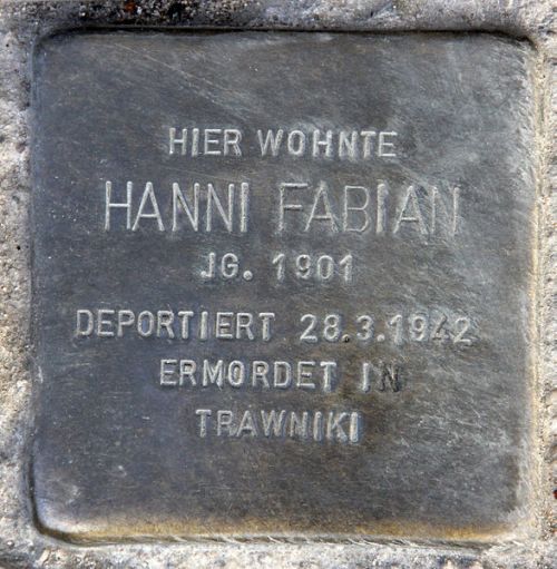 Stolpersteine Blowstrae 88 #1