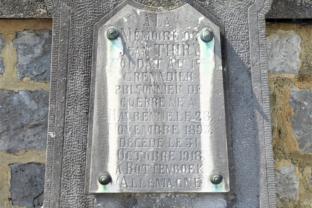 Belgische Oorlogsgraven Havrenne #3