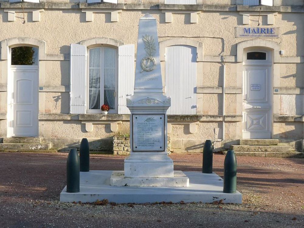 Monument Eerste Wereldoorlog Louzignac