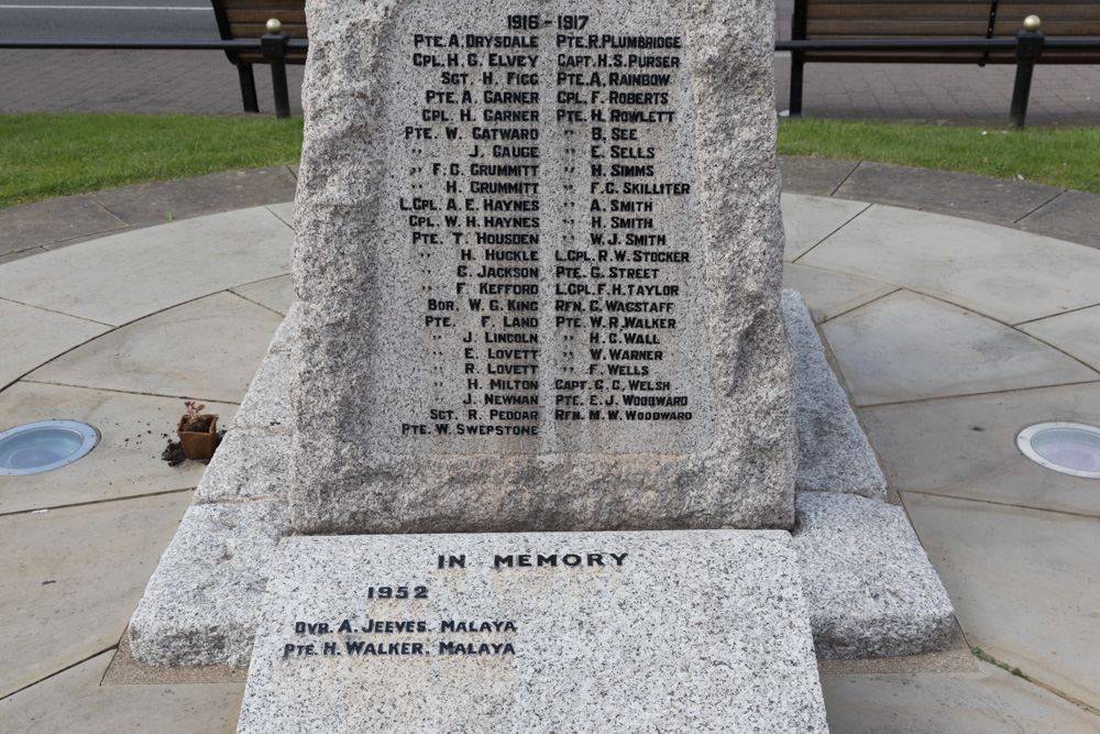 War Memorial Biggleswade #3