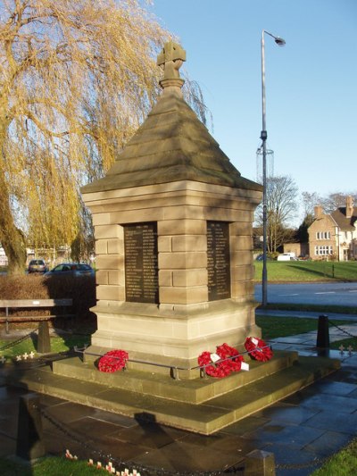 Oorlogsmonument Ackworth #1