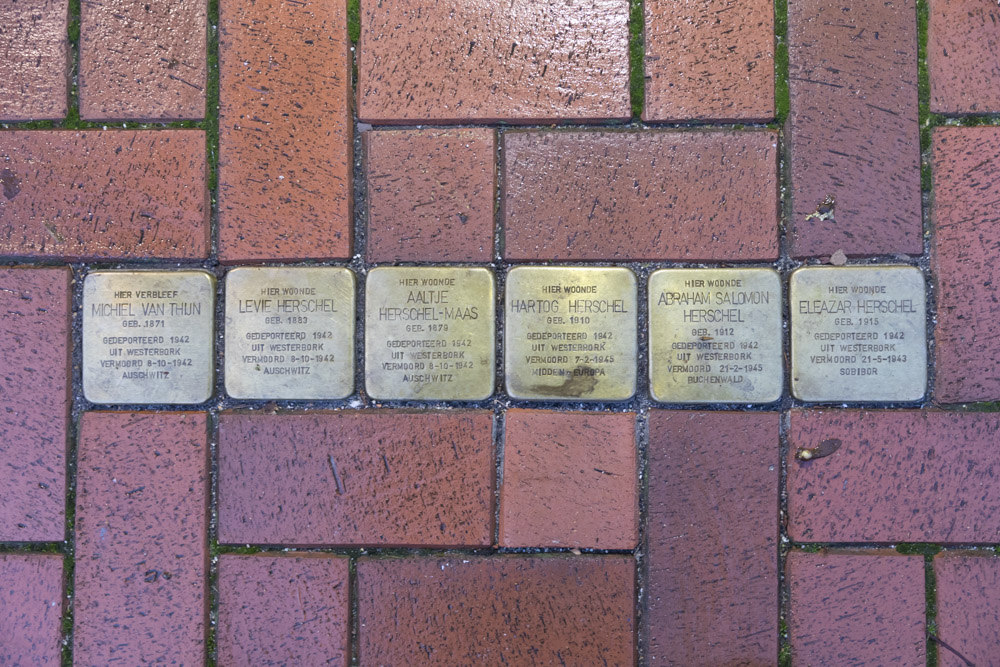 Stolpersteine Grotestraat 66 #1