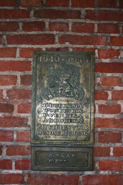 Plaques Old Town Hall Appingedam #5