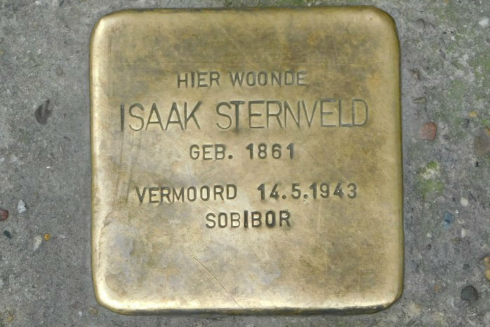 Stolperstein Kapoenstraat 8 #1