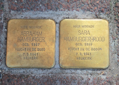 Stolpersteine Oosterstraat 18 #2