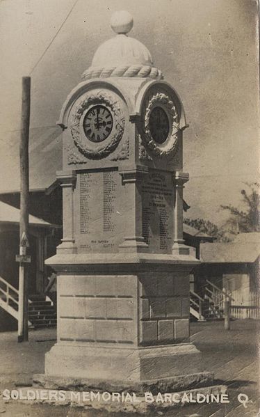 World War I Memorial Barcaldine #1