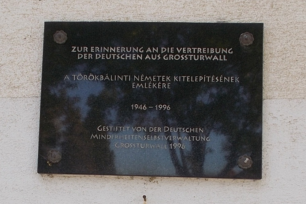 Memorial Ethnic Germans Törökbálint