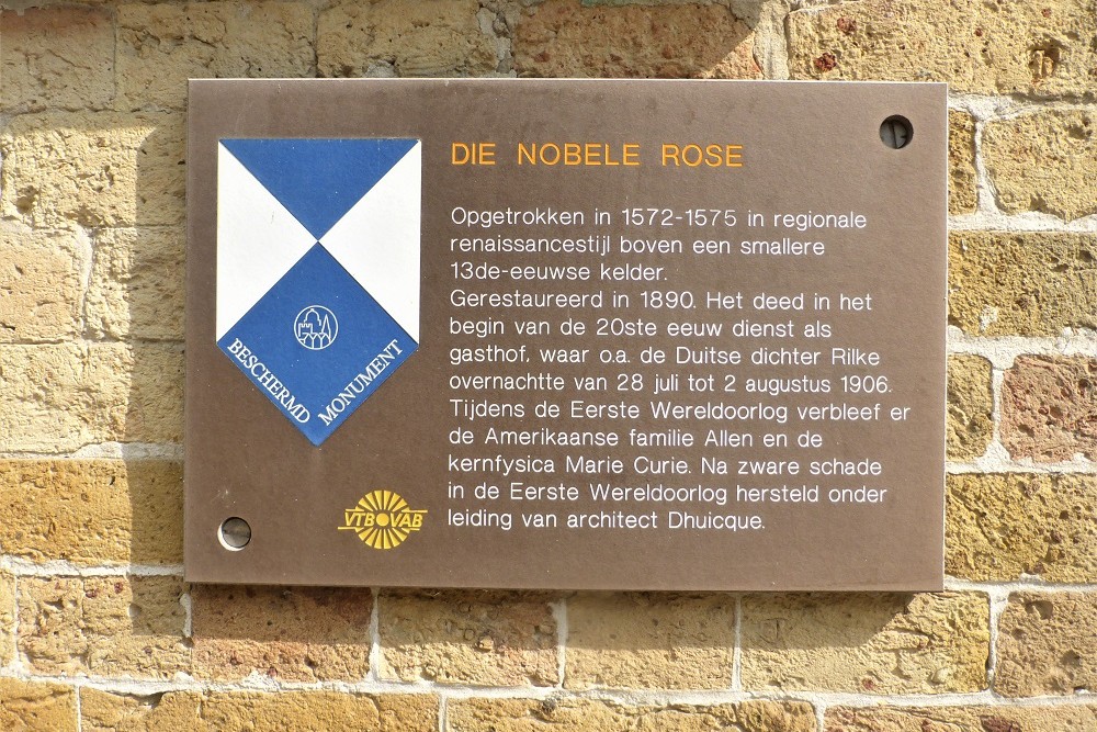 Memorial Die Nobele Rose Veurne #4