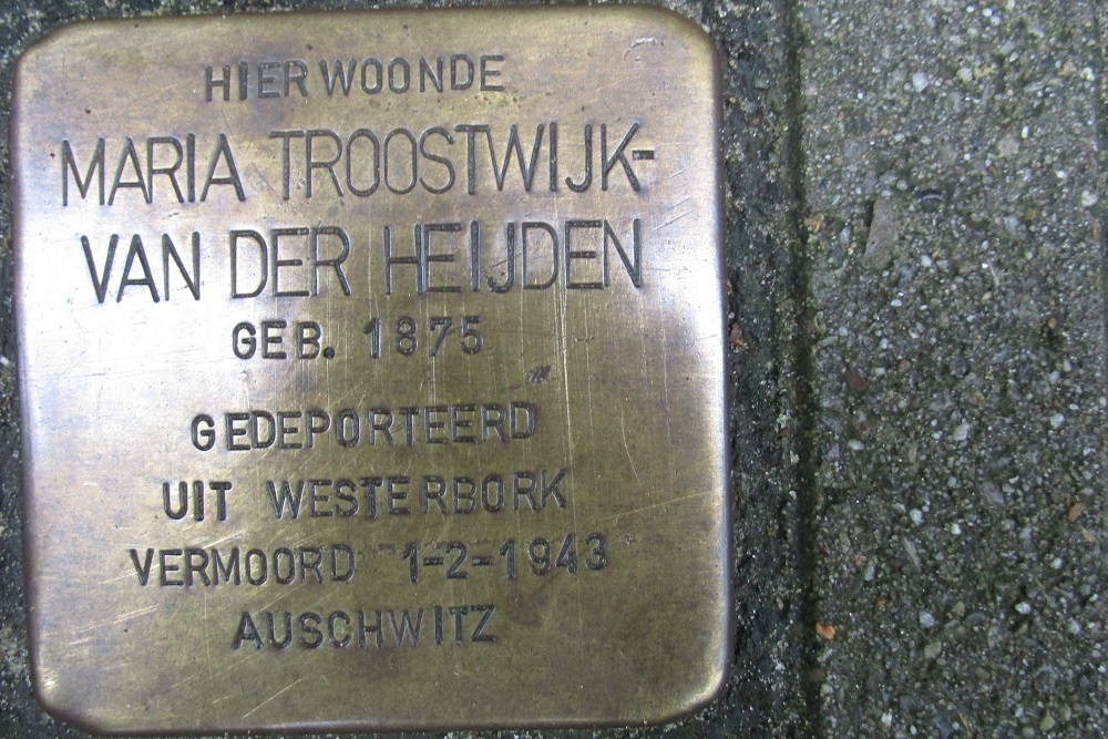 Stolpersteine Lomanstraat 46 #3