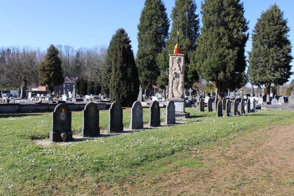 Belgische Oorlogsgraven Pturages