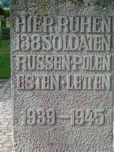 Soviet-Polish War Cemetery Breuna #3