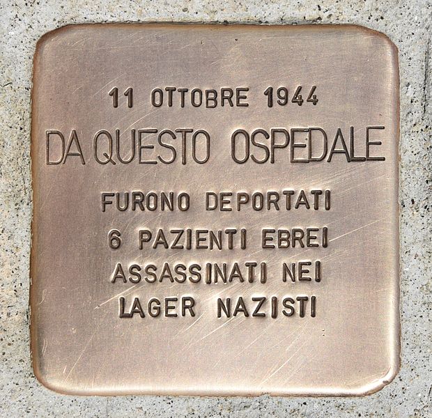 Stolperstein Isola di San Servolo #1