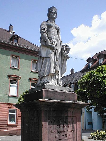 Monument Frans-Duitse Oorlog Eberbach #1