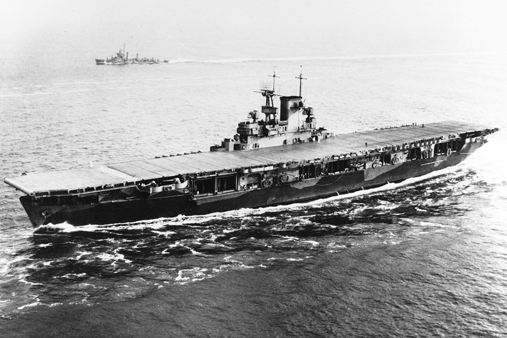 Scheepswrak USS Wasp (CV-7) #1