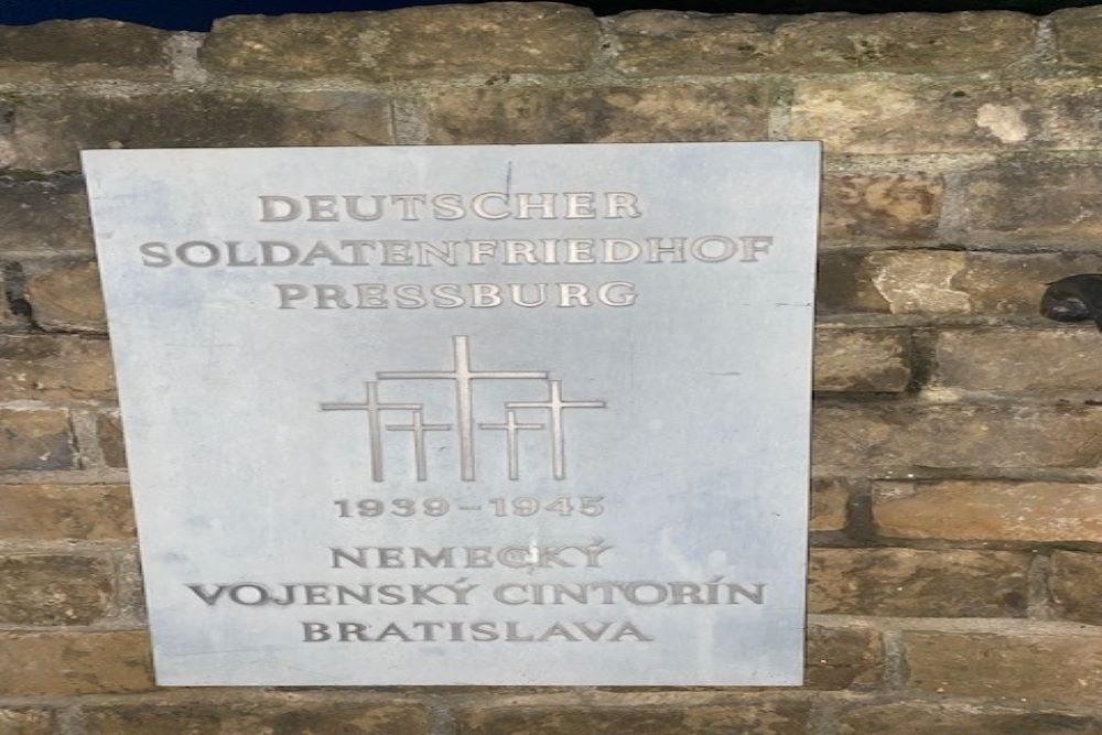 German War Cemetery Preßburg / Bratislava #2