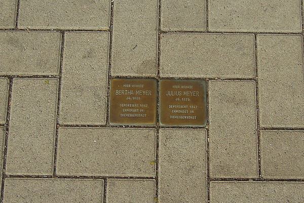 Stolpersteine Obertorstrae 6 #1