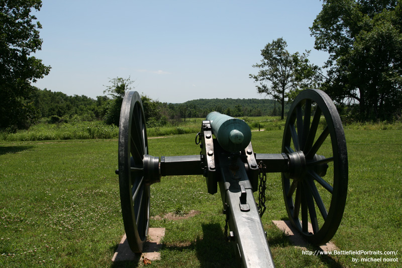 Position of James Totten's Battery F #1