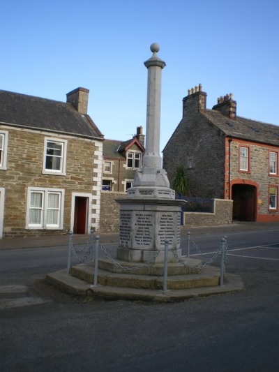 War Memorial Whithorn #1