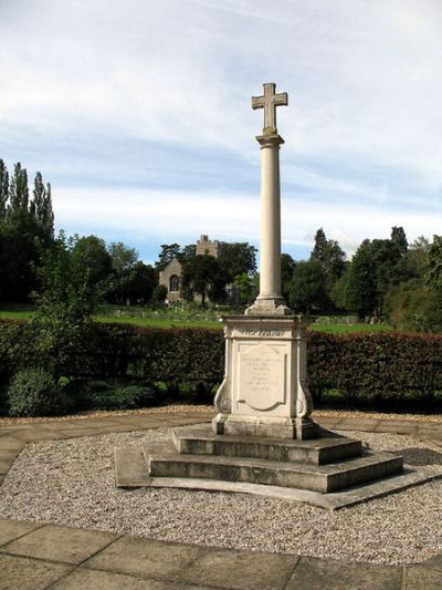 War Memorial Watton at Stone #1