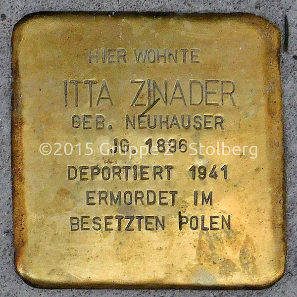 Stolpersteine Steinweg 57 #2