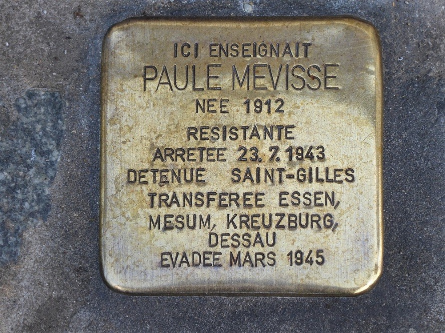 Stolpersteine Belliardstraat 135 #4