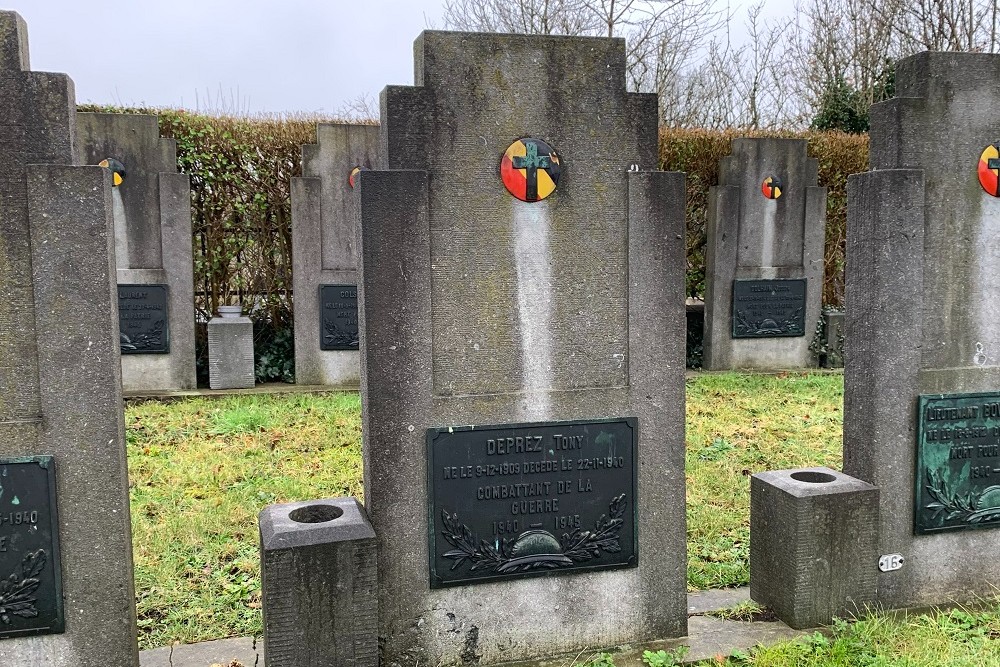 Belgisch Grafmonument Mathieu Deprez #4