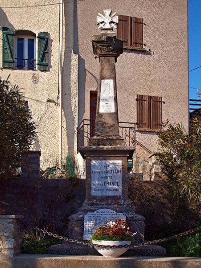 Oorlogsmonument Altiani