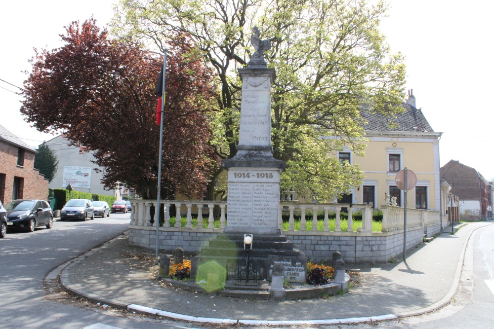 Oorlogsmonument Leval-Trahegnies #1