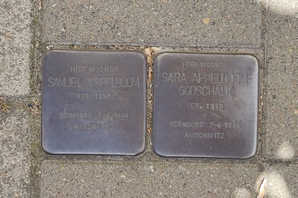 Stolpersteine Tilanusstraat 73