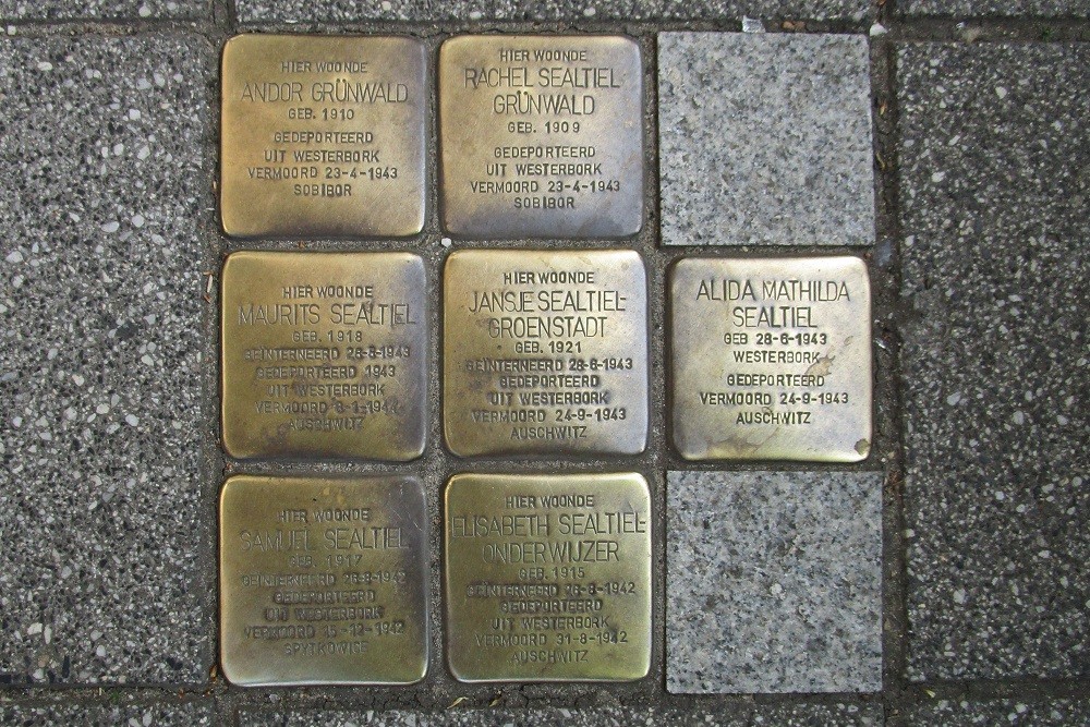 Stolpersteine Pretoriusstraat 16 #2