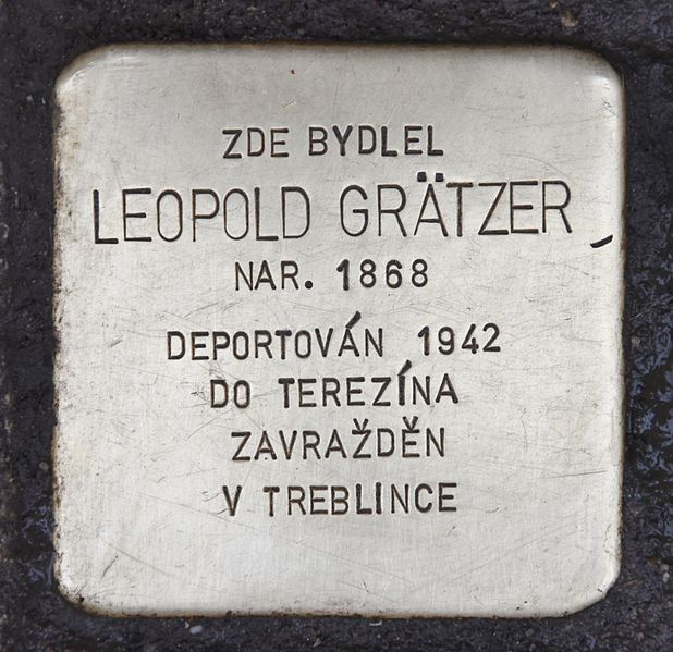 Stolpersteine Vídeňská 676/7 #1