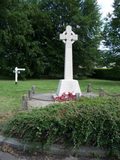 Oorlogsmonument Lower Chute