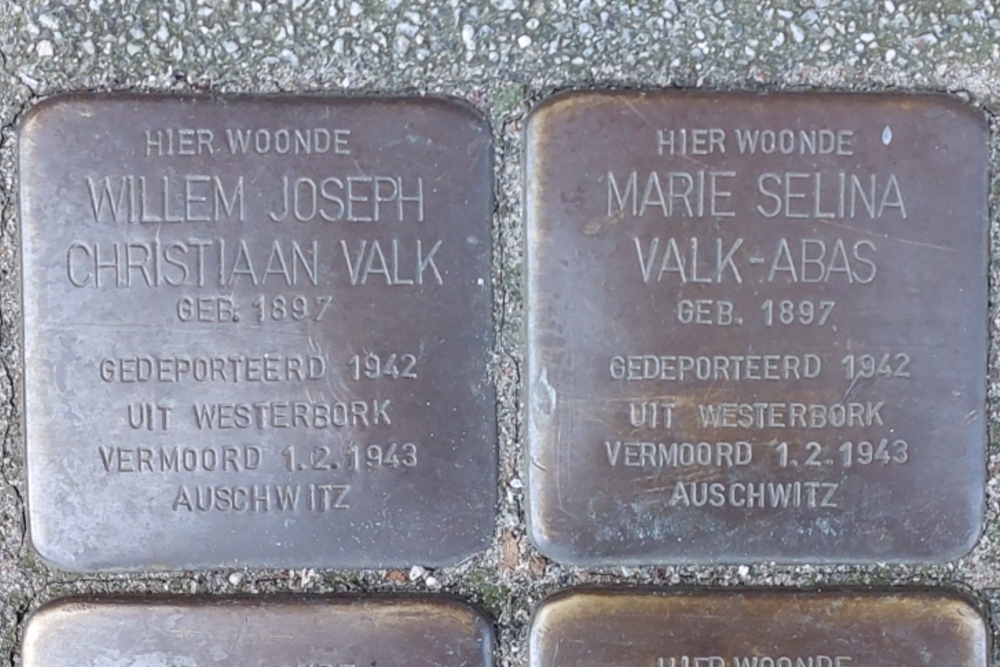 Stumbling Stones Statenweg 73b #2