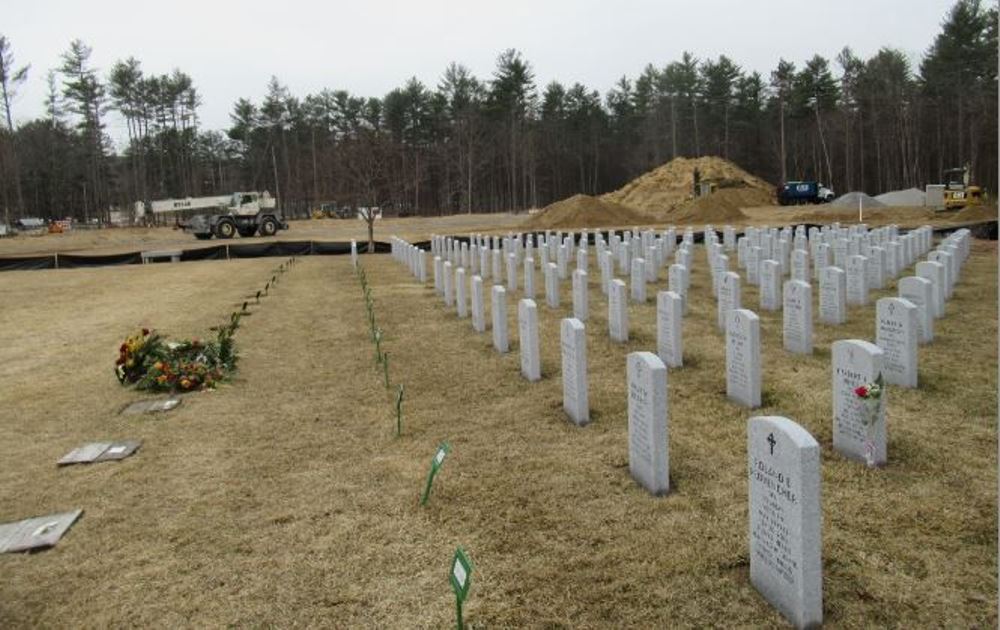 Amerikaanse Oorlogsgraven New Hampshire State Veterans Cemetery #1