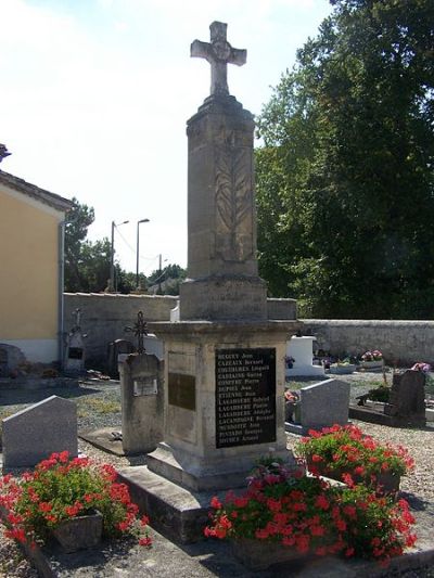 War Memorial Coimères
