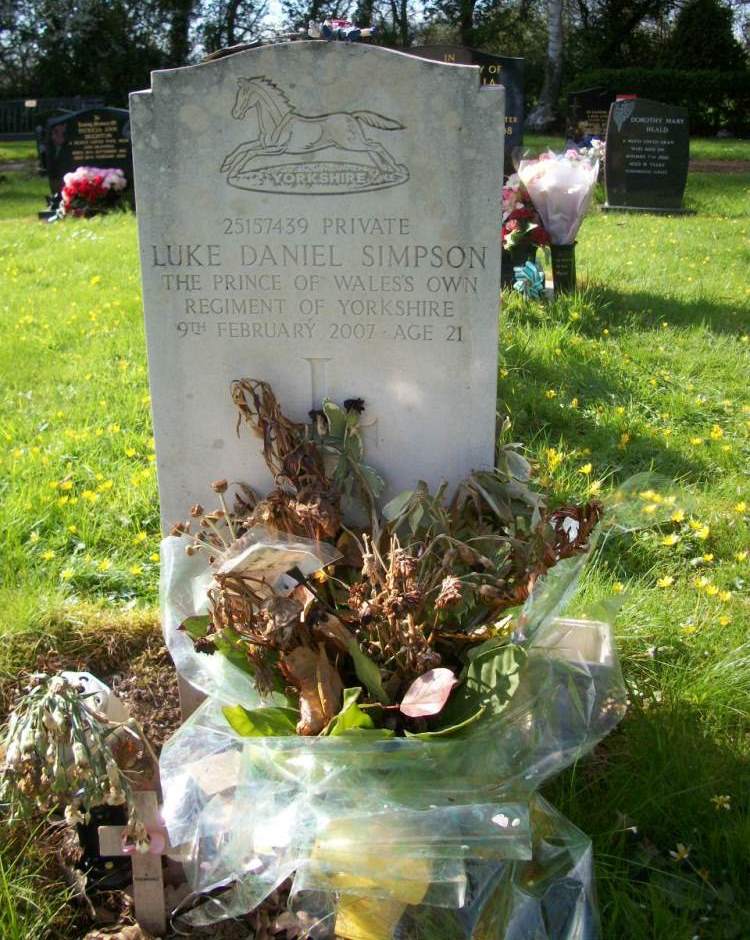 British War Grave Howden Cemetery