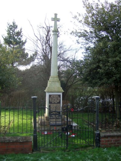 Oorlogsmonument Withernwick #1