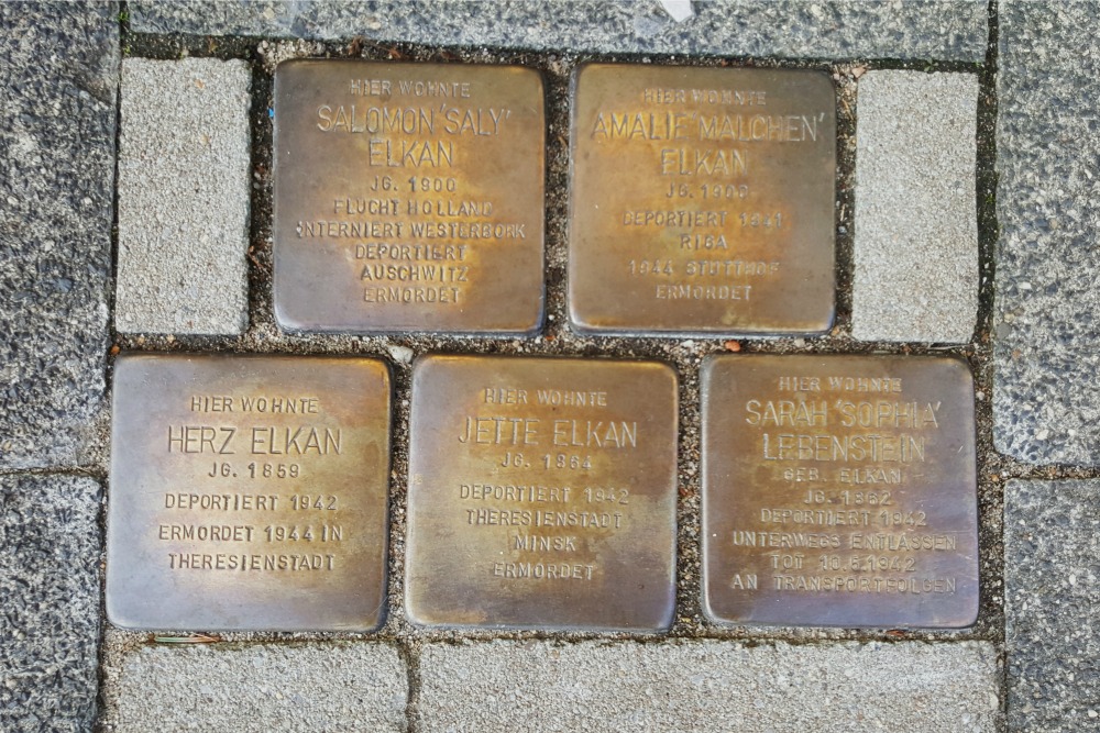 Stolpersteine Weseler Strae 12 #1