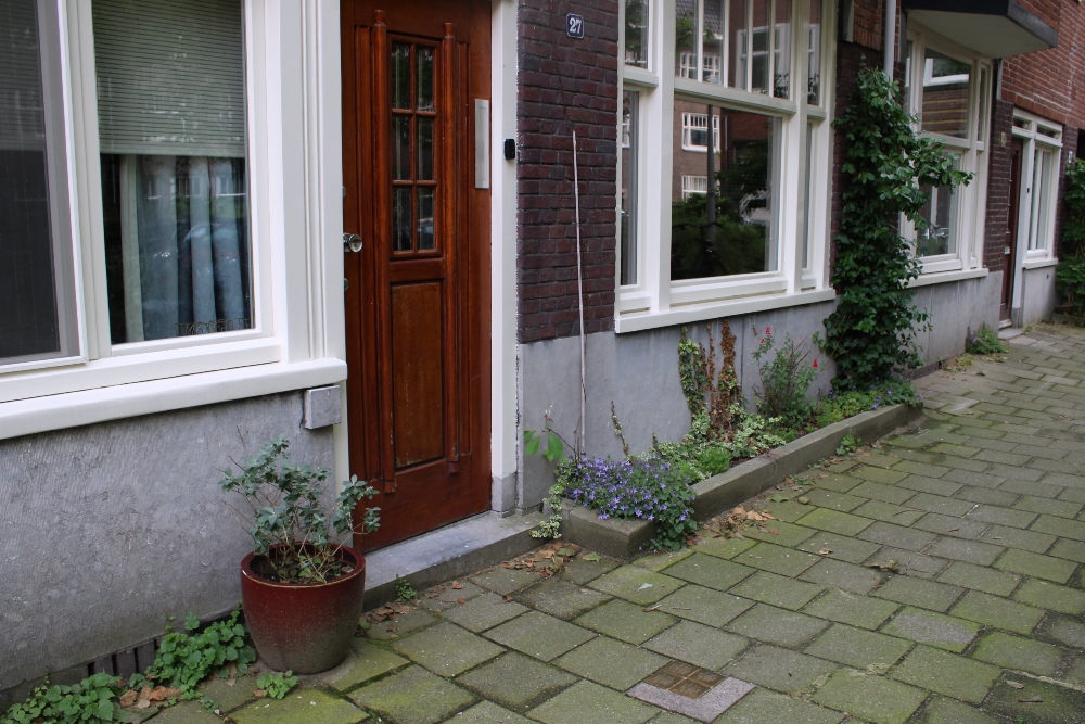 Stolpersteine Molenbeekstraat 27 #4