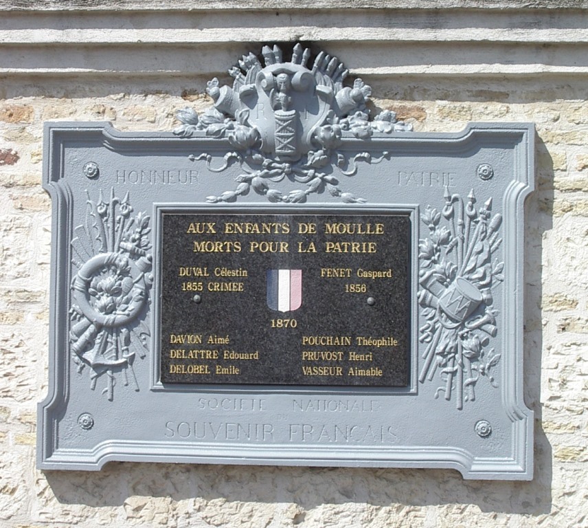 Monument Krimoorlog en Frans-Duitse Oorlog Moulle