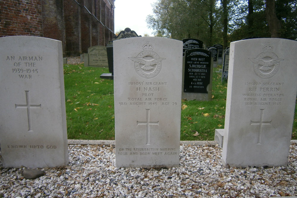 Commonwealth War Graves Protestant Churchyard Ternaard #3