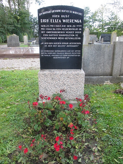 Dutch War Grave Municipal Cemetery Westernieland #3