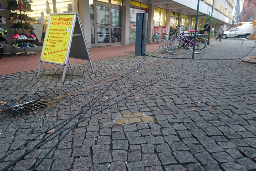 Stumbling Stones Bürgermeisterstraße 4 (previously no. 7) #2