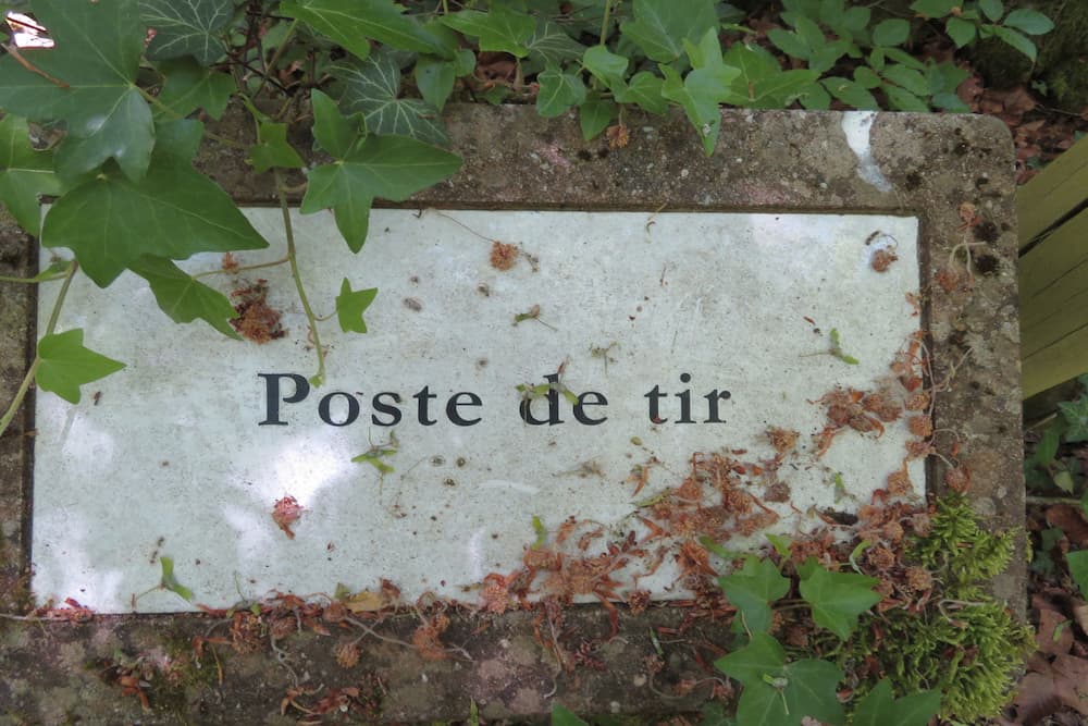 Beierse Loopgraven Vuurwapenpost Apremont-la-Forêt #2